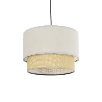 GLOBOSTAR® BIGGIE 204-0099 Μοντέρνο Κρεμαστό Φωτιστικό Οροφής με Ντουί 1 x E27 AC 220-240V IP20 - Μπεζ - Μ30 x Π30 x Υ23,5cm GLOBOSTAR® BIGGIE 204-0099 Μοντέρνο Κρεμαστό Φωτιστικό Οροφής με Ντουί 1 x E27 AC 220-240V IP20 - Μπεζ - Μ30 x Π30 x Υ23,5cm