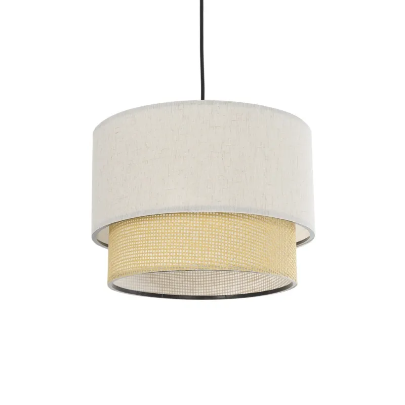 GLOBOSTAR® BIGGIE 204-0099 Μοντέρνο Κρεμαστό Φωτιστικό Οροφής με Ντουί 1 x E27 AC 220-240V IP20 - Μπεζ - Μ30 x Π30 x Υ23,5cm GLOBOSTAR® BIGGIE 204-0099 Μοντέρνο Κρεμαστό Φωτιστικό Οροφής με Ντουί 1 x E27 AC 220-240V IP20 - Μπεζ - Μ30 x Π30 x Υ23,5cm