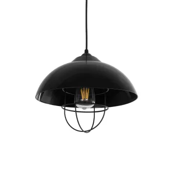 GLOBOSTAR® INDUSTRY 204-0110 Μοντέρνο Κρεμαστό Φωτιστικό Οροφής με Ντουί 1 x E27 AC 220-240V IP20 - Μαύρο - Μ30 x Π30 x Υ25cm GLOBOSTAR® INDUSTRY 204-0110 Μοντέρνο Κρεμαστό Φωτιστικό Οροφής με Ντουί 1 x E27 AC 220-240V IP20 - Μαύρο - Μ30 x Π30 x Υ25cm