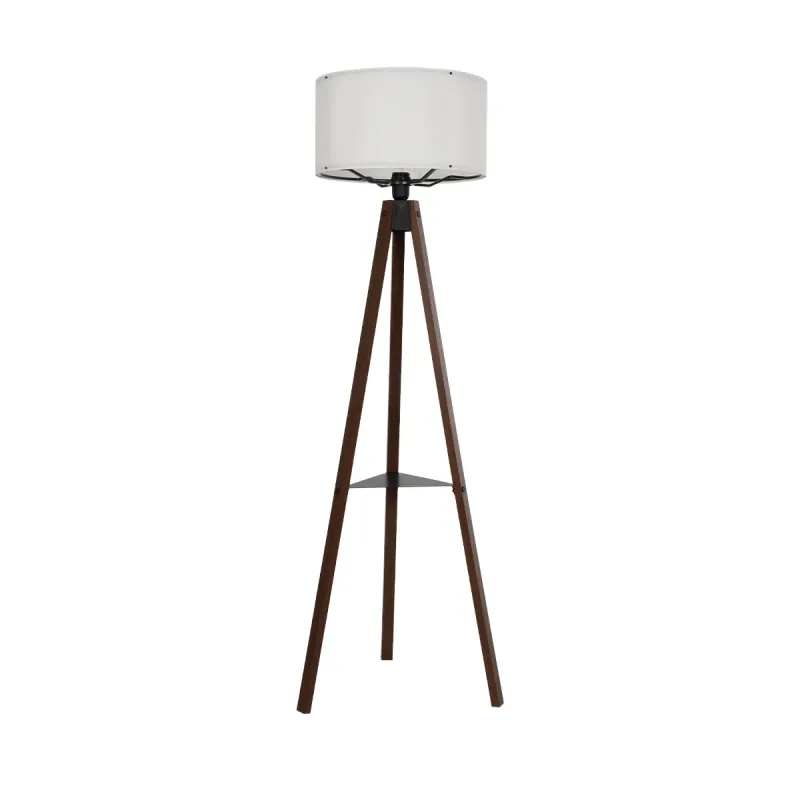 GLOBOSTAR® SHELF 204-0129 Μοντέρνο Επιδαπέδιο Φωτιστικό με Ντουί 1 x E27 AC 220-240V IP20 - Καφέ & Μπεζ - Μ45 x Π45 x Υ135cm GLOBOSTAR® SHELF 204-0129 Μοντέρνο Επιδαπέδιο Φωτιστικό με Ντουί 1 x E27 AC 220-240V IP20 - Καφέ & Μπεζ - Μ45 x Π45 x Υ135cm