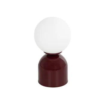 GLOBOSTAR® MAGIC 204-0135 Μοντέρνο Επιτραπέζιο Φωτιστικό Πορτατίφ με Ντουί 1 x E14 AC 220-240V IP20 - Κόκκινο & Λευκό - Μ15 x Π15 x Υ28cm GLOBOSTAR® MAGIC 204-0135 Μοντέρνο Επιτραπέζιο Φωτιστικό Πορτατίφ με Ντουί 1 x E14 AC 220-240V IP20 - Κόκκινο & Λευκό - Μ15 x Π15 x Υ28cm