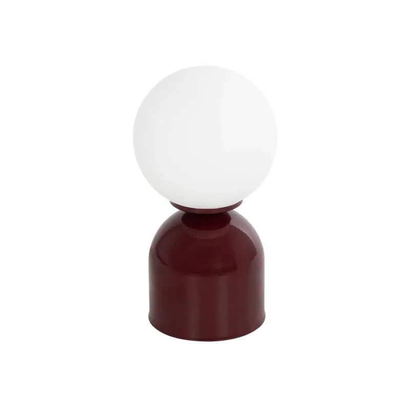 GLOBOSTAR® MAGIC 204-0135 Μοντέρνο Επιτραπέζιο Φωτιστικό Πορτατίφ με Ντουί 1 x E14 AC 220-240V IP20 - Κόκκινο & Λευκό - Μ15 x Π15 x Υ28cm GLOBOSTAR® MAGIC 204-0135 Μοντέρνο Επιτραπέζιο Φωτιστικό Πορτατίφ με Ντουί 1 x E14 AC 220-240V IP20 - Κόκκινο & Λευκό - Μ15 x Π15 x Υ28cm