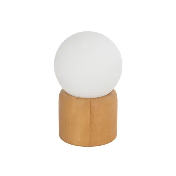 GLOBOSTAR® BOARD 204-0144 Μοντέρνο Επιτραπέζιο Φωτιστικό Πορτατίφ με Ντουί 1 x E14 AC 220-240V IP20 - Μπεζ & Λευκό - Μ15 x Π15 x Υ24cm GLOBOSTAR® BOARD 204-0144 Μοντέρνο Επιτραπέζιο Φωτιστικό Πορτατίφ με Ντουί 1 x E14 AC 220-240V IP20 - Μπεζ & Λευκό - Μ15 x Π15 x Υ24cm