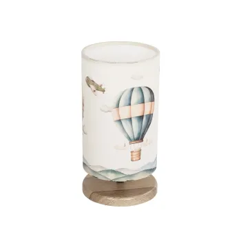 GLOBOSTAR® BALLON 204-0145 Παιδικό Επιτραπέζιο Φωτιστικό Πορτατίφ με Ντουί 1 x E14 AC 220-240V IP20 - Πολύχρωμο - Μ15 x Π15 x Υ30cm GLOBOSTAR® BALLON 204-0145 Παιδικό Επιτραπέζιο Φωτιστικό Πορτατίφ με Ντουί 1 x E14 AC 220-240V IP20 - Πολύχρωμο - Μ15 x Π15 x Υ30cm