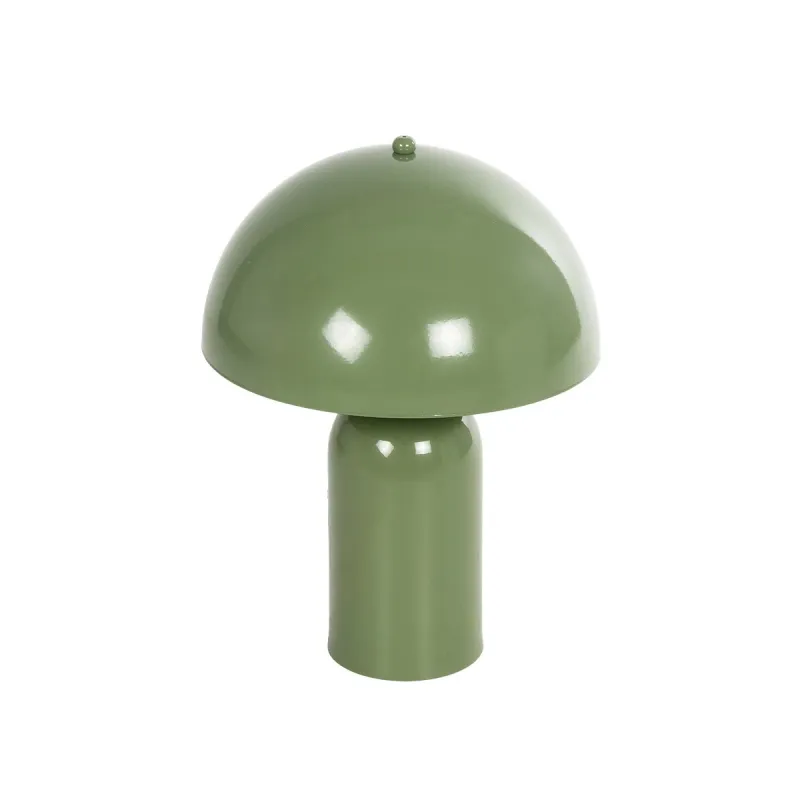 GLOBOSTAR® GASCO 204-0147 Μοντέρνο Επιτραπέζιο Φωτιστικό Πορτατίφ με Ντουί 1 x E27 AC 220-240V IP20 - Πράσινο - Μ26 x Π26 x Υ35cm