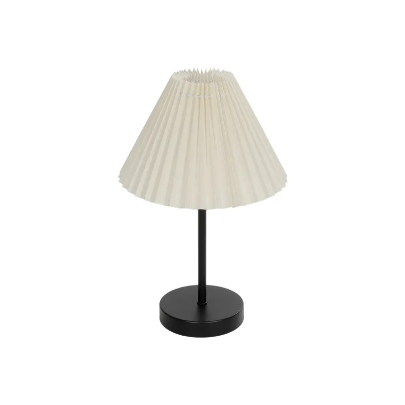 GLOBOSTAR® ORACLE 204-0156 Μοντέρνο Επιτραπέζιο Φωτιστικό Πορτατίφ με Ντουί 1 x E27 AC 220-240V IP20 - Μαύρο & Μπεζ - Μ24 x Π24 x Υ35cm GLOBOSTAR® ORACLE 204-0156 Μοντέρνο Επιτραπέζιο Φωτιστικό Πορτατίφ με Ντουί 1 x E27 AC 220-240V IP20 - Μαύρο & Μπεζ - Μ24 x Π24 x Υ35cm