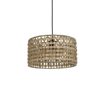 GLOBOSTAR® POMEGRANDE 204-0158 Boho Κρεμαστό Φωτιστικό Οροφής με Ντουί 1 x E27 AC 220-240V IP20 - Μπεζ & Καφέ - Μ30 x Π30 x Υ18cm GLOBOSTAR® POMEGRANDE 204-0158 Boho Κρεμαστό Φωτιστικό Οροφής με Ντουί 1 x E27 AC 220-240V IP20 - Μπεζ & Καφέ - Μ30 x Π30 x Υ18cm