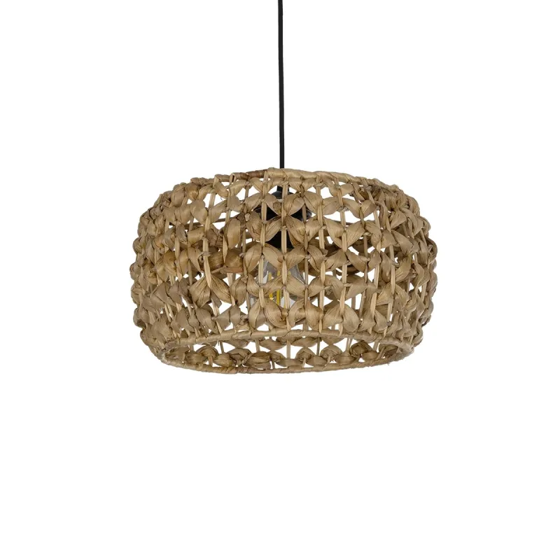 GLOBOSTAR® DARIO 204-0159 Boho Κρεμαστό Φωτιστικό Οροφής με Ντουί 1 x E27 AC 220-240V IP20 - Καφέ - Μ30 x Π30 x Υ18cm GLOBOSTAR® DARIO 204-0159 Boho Κρεμαστό Φωτιστικό Οροφής με Ντουί 1 x E27 AC 220-240V IP20 - Καφέ - Μ30 x Π30 x Υ18cm