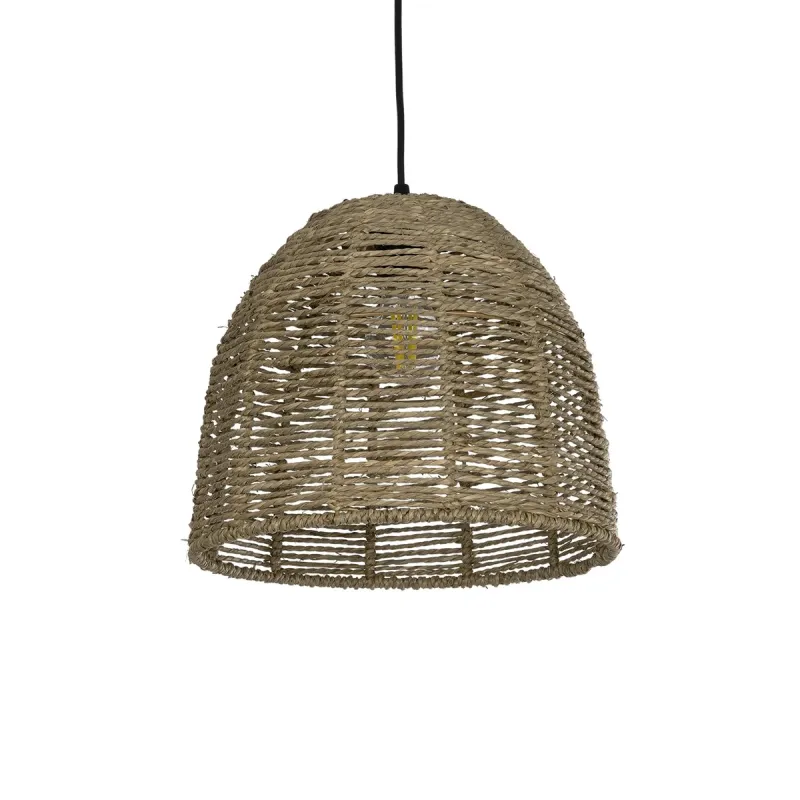 GLOBOSTAR® MEKA 204-0162 Boho Κρεμαστό Φωτιστικό Οροφής με Ντουί 1 x E27 AC 220-240V IP20 - Καφε - Μ30 x Π30 x Υ28cm GLOBOSTAR® MEKA 204-0162 Boho Κρεμαστό Φωτιστικό Οροφής με Ντουί 1 x E27 AC 220-240V IP20 - Καφε - Μ30 x Π30 x Υ28cm