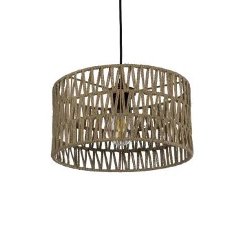 GLOBOSTAR® POMEGRANDE 204-0166 Boho Κρεμαστό Φωτιστικό Οροφής με Ντουί 1 x E27 AC 220-240V IP20 - Μπεζ - Μ30 x Π30 x Υ18cm GLOBOSTAR® POMEGRANDE 204-0166 Boho Κρεμαστό Φωτιστικό Οροφής με Ντουί 1 x E27 AC 220-240V IP20 - Μπεζ - Μ30 x Π30 x Υ18cm