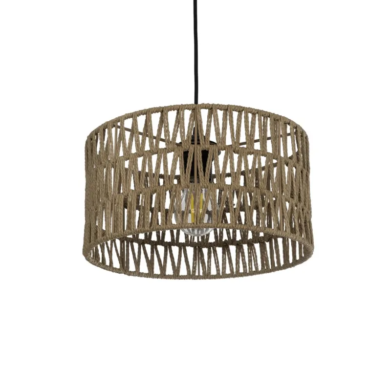 GLOBOSTAR® POMEGRANDE 204-0166 Boho Κρεμαστό Φωτιστικό Οροφής με Ντουί 1 x E27 AC 220-240V IP20 - Μπεζ - Μ30 x Π30 x Υ18cm GLOBOSTAR® POMEGRANDE 204-0166 Boho Κρεμαστό Φωτιστικό Οροφής με Ντουί 1 x E27 AC 220-240V IP20 - Μπεζ - Μ30 x Π30 x Υ18cm