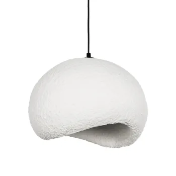 GLOBOSTAR® STONE 204-0176 Μοντέρνο Κρεμαστό Φωτιστικό Οροφής με Ντουί 1 x E27 AC 220-240V IP20 - Λευκό - Μ31.5 x Π35 x Υ26cm GLOBOSTAR® STONE 204-0176 Μοντέρνο Κρεμαστό Φωτιστικό Οροφής με Ντουί 1 x E27 AC 220-240V IP20 - Λευκό - Μ31.5 x Π35 x Υ26cm