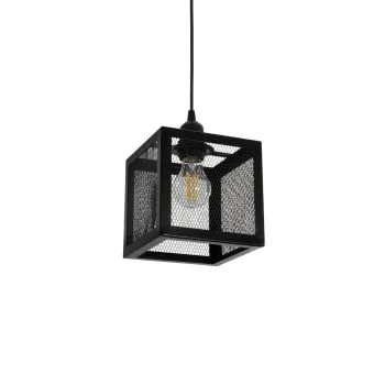 GLOBOSTAR® JAULA 204-0181 Μοντέρνο Κρεμαστό Φωτιστικό Οροφής Μονόφωτο 1 x E27 AC 220-240V IP20 Μαύρο - Μ16 x Π16 x Υ16cm GLOBOSTAR® JAULA 204-0181 Μοντέρνο Κρεμαστό Φωτιστικό Οροφής Μονόφωτο 1 x E27 AC 220-240V IP20 Μαύρο - Μ16 x Π16 x Υ16cm