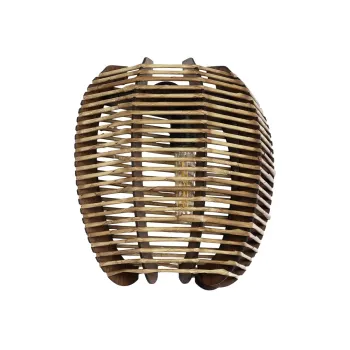 GLOBOSTAR® BOND 205-0050 Boho Φωτιστικό Τοίχου - Απλίκα με Ντουί 1 x E27 AC 220-240V IP20 - Μπεζ - M35 x Π18 x Υ32cm GLOBOSTAR® BOND 205-0050 Boho Φωτιστικό Τοίχου - Απλίκα με Ντουί 1 x E27 AC 220-240V IP20 - Μπεζ - M35 x Π18 x Υ32cm