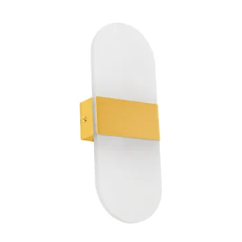 GLOBOSTAR® RARE 61338 Μοντέρνο Φωτιστικό Τοίχου - Απλίκα LED 5W 600lm 180° AC 220-240V IP20 Ρυθμιζόμενο Λευκό CCT με On/Off 2700K/4500K/6000K - Lumileds SMD Chip - Χρυσό Βούρτσας - Μ10 x Π4 x Υ27cm - 3 Χρόνια Εγγύηση GLOBOSTAR® RARE 61338 Μοντέρνο Φωτιστικό Τοίχου - Απλίκα LED 5W 600lm 180° AC 220-240V IP20 Ρυθμιζόμενο Λευκό CCT με On/Off 2700K/4500K/6000K - Lumileds SMD Chip - Χρυσό Βούρτσας - Μ10 x Π4 x Υ27cm - 3 Χρόνια Εγγύηση