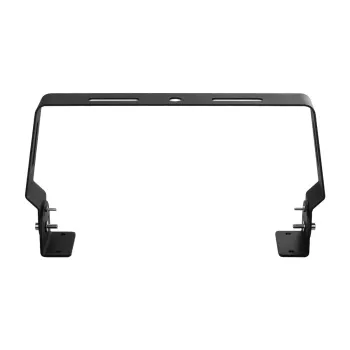 GloboStar® INDUSTRY 611508 Περιστρεφόμενη Βάση Στήριξης για Επαγγελματική Καμπάνα UFO High Bay - Μαύρο - Μ30 x Π5.5 x Υ15cm