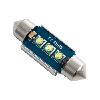 GloboStar® C5W 81325 Λάμπα Αυτοκίνητου 36mm FESTOON 3rd Generation Can-Bus Extreme Series LED 3 CREE XPE 2.05W 260lm 120° DC 12V IP20 Ψυχρό Λευκό 6000K GloboStar® C5W 81325 Λάμπα Αυτοκίνητου 36mm FESTOON 3rd Generation Can-Bus Extreme Series LED 3 CREE XPE 2.05W 260lm 120° DC 12V IP20 Ψυχρό Λευκό 6000K