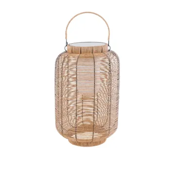 GLOBOSTAR® GRAMBIAN 02304 Boho Επιδαπέδιο Φωτιστικό LED 5W 200lm 180° με Ενσωματωμένο Φωτοβολταϊκό Panel 6V 1W & Επαναφορτιζόμενη Μπαταρία Li-ion 3.2V 1000mAh Αδιάβροχο IP65 Θερμό Λευκό 2700K - Sanan SMD Chip - Μπεζ - Μ30 x Π30 x Υ48cm - 2 Χρόνια Εγγύ GLOBOSTAR® GRAMBIAN 02304 Boho Επιδαπέδιο Φωτιστικό LED 5W 200lm 180° με Ενσωματωμένο Φωτοβολταϊκό Panel 6V 1W & Επαναφορτιζόμενη Μπαταρία Li-ion 3.2V 1000mAh Αδιάβροχο IP65 Θερμό Λευκό 2700K - Sanan SMD Chip - Μπεζ - Μ30 x Π30 x Υ48cm - 2 Χρόνια Εγγύ