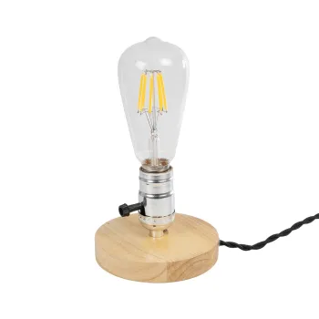 GLOBOSTAR® NOX 77703 Μοντέρνο Επιτραπέζιο Φωτιστικό Πορτατίφ με Ντουί 1 x E27 AC 220-240V IP20 - Μπεζ & Ασημί - Μ12 x Π12 x Υ9cm GLOBOSTAR® NOX 77703 Μοντέρνο Επιτραπέζιο Φωτιστικό Πορτατίφ με Ντουί 1 x E27 AC 220-240V IP20 - Μπεζ & Ασημί - Μ12 x Π12 x Υ9cm