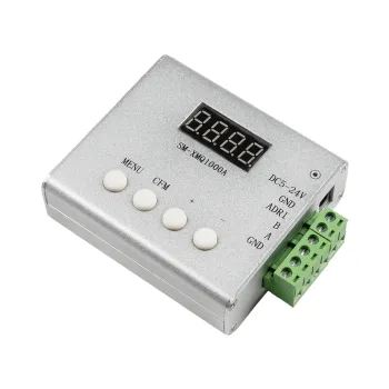 GloboStar 999-0008 DMX512 RGB GENIUS  TTL Output Controller SM-XMQ1000A DC 5-24V για RGB Wall Washer και Digital Neon Strip