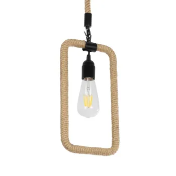 GLOBOSTAR® MALVERN 999-0234 Vintage Κρεμαστό Φωτιστικό Οροφής με Ντουί 1 x E27 AC 220-240V IP20 - Μαύρο & Μπεζ - Μ18.5 x Π4 x Υ41.5cm GLOBOSTAR® MALVERN 999-0234 Vintage Κρεμαστό Φωτιστικό Οροφής με Ντουί 1 x E27 AC 220-240V IP20 - Μαύρο & Μπεζ - Μ18.5 x Π4 x Υ41.5cm