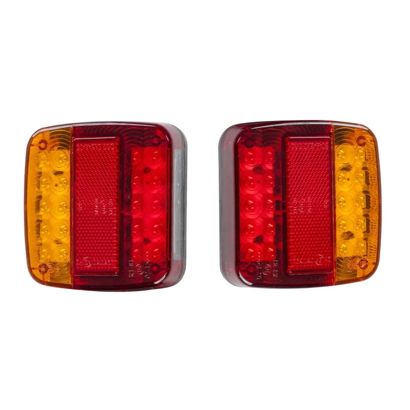 GLOBOSTAR® TAILIGHT 999-0257 Πίσω Φανάρι Οχημάτων LED 9W 360lm 180° DC 12V Αδιάβροχο IP66 Πορτοκαλί & Κόκκινο - Μ10.3 x Π10.3 x Υ3cm - Πακέτο 2 Τεμαχίων - 1 Χρόνο Εγγύηση GLOBOSTAR® TAILIGHT 999-0257 Πίσω Φανάρι Οχημάτων LED 9W 360lm 180° DC 12V Αδιάβροχο IP66 Πορτοκαλί & Κόκκινο - Μ10.3 x Π10.3 x Υ3cm - Πακέτο 2 Τεμαχίων - 1 Χρόνο Εγγύηση