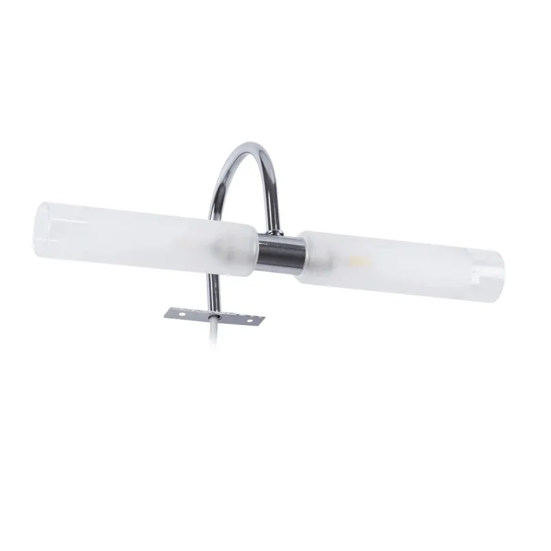 GLOBOSTAR® FLORA 60414 Μοντέρνο Φωτιστικό Τοίχου - Απλίκα Καθρέπτη Μπάνιου με Ντουί 2 x G9 AC 220-240V IP44 - Νίκελ Χρώμιο - Μ31 x Π13 x Υ12cm GLOBOSTAR® FLORA 60414 Μοντέρνο Φωτιστικό Τοίχου - Απλίκα Καθρέπτη Μπάνιου με Ντουί 2 x G9 AC 220-240V IP44 - Νίκελ Χρώμιο - Μ31 x Π13 x Υ12cm