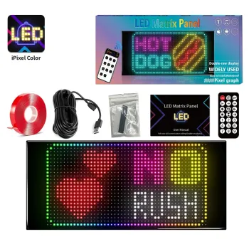 GLOBOSTAR® MATRIX GLB-106-0006 Κυλιόμενη Ψηφιακή Επιγραφή / Κορνίζα 27x12cm P4 48x24 Pixel LED 10W AC 220-240V Αδιάβροχο IP65 Πολύχρωμο RGB - Bluetooth Control μέσω iPIXEL APP - Μ28 x Π0.4 x Υ12cm - 2 Χρόνια Εγγύηση GLOBOSTAR® MATRIX GLB-106-0006 Κυλιόμενη Ψηφιακή Επιγραφή / Κορνίζα 27x12cm P4 48x24 Pixel LED 10W AC 220-240V Αδιάβροχο IP65 Πολύχρωμο RGB - Bluetooth Control μέσω iPIXEL APP - Μ28 x Π0.4 x Υ12cm - 2 Χρόνια Εγγύηση