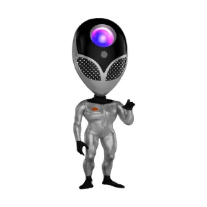 GLOBOSTAR® GALAXY GLB-106-0021 Επιτραπέζιο Φωτιστικό Πορτατίφ Προτζέκτορας Starry Sky με RF Ασύρματο Χειριστήριο LED 6W 360lm 180° AC 220-240V IP20 Πολύχρωμο RGB Dimmable - Sanan SMD Chip - Μαύρο - Μ13 x Π13 x Υ31cm - 2 Χρόνια Εγγύηση