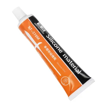 GLOBOSTAR® SILICONE-ST379MT 79938 Σωληνάριο Μονοσυστατικής Θερμοαγώγιμης & Στεγανοποιητικής Πάστας Σιλικόνης RTV 100ml - Αντοχή σε Θερμοκρασίες -50°C έως +250°C - Διάφανη - Μ16 x Π4.5 x Υ3cm