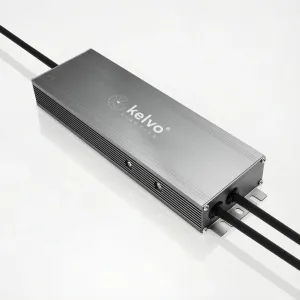 kelvo® SELAS KLV-107-0036 Τροφοδοτικό/Μετασχηματιστής Class I PELV 250W 10.4A AC 220-240V σε DC 24V Αδιάβροχο IP67 - Γκρι Ανθρακί Ματ - Μ25 x Π7.2 x Υ3.2cm - 5 Χρόνια Εγγύηση