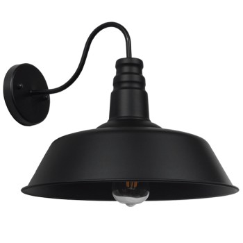 GLOBOSTAR® SORD 01053 Vintage Φωτιστικό Τοίχου - Απλίκα με Ντουί 1 x E27 AC 220-240V IP20 - Μαύρο - Μ36 x Π42 x Υ32cm GLOBOSTAR® SORD 01053 Vintage Φωτιστικό Τοίχου - Απλίκα με Ντουί 1 x E27 AC 220-240V IP20 - Μαύρο - Μ36 x Π42 x Υ32cm