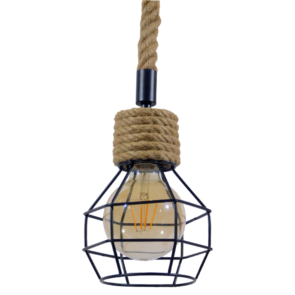 GLOBOSTAR® HELLET 01182 Vintage Κρεμαστό Φωτιστικό Οροφής με Ντουί 1 x E27 AC 220-240V IP20 - Μαύρο & Μπεζ - Μ16 x Π16 x Υ25cm GLOBOSTAR® HELLET 01182 Vintage Κρεμαστό Φωτιστικό Οροφής με Ντουί 1 x E27 AC 220-240V IP20 - Μαύρο & Μπεζ - Μ16 x Π16 x Υ25cm