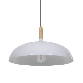 GLOBOSTAR® VALLETE 01256 Μοντέρνο Κρεμαστό Φωτιστικό Οροφής με Ντουί 1 x E27 AC 220-240V IP20 - Λευκό & Μπεζ - Μ45 x Π45 x Υ27cm GLOBOSTAR® VALLETE 01256 Μοντέρνο Κρεμαστό Φωτιστικό Οροφής με Ντουί 1 x E27 AC 220-240V IP20 - Λευκό & Μπεζ - Μ45 x Π45 x Υ27cm