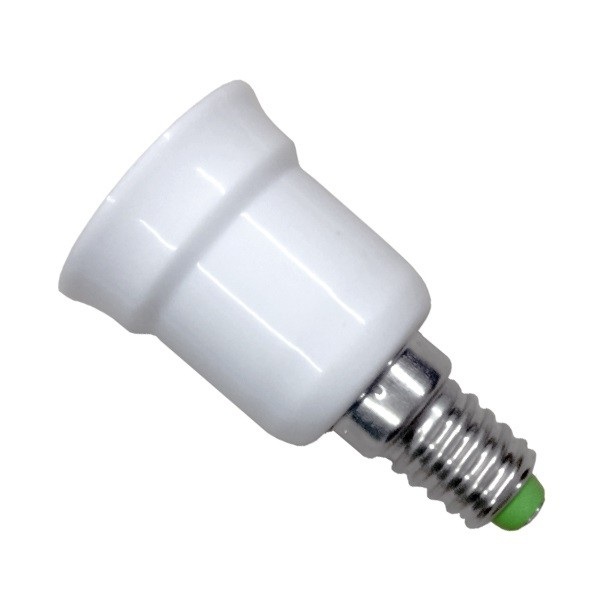 GLOBOSTAR® ADAPTOR 78974 Αντάπτορας/Μετατροπέας από Ντουί E14 σε E27 IP20 - Μ3.5 x Π3.5 x Υ6cm GLOBOSTAR® ADAPTOR 78974 Αντάπτορας/Μετατροπέας από Ντουί E14 σε E27 IP20 - Μ3.5 x Π3.5 x Υ6cm