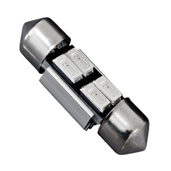 GloboStar® C5W 40154  Λάμπα Αυτοκινήτου  FESTOONLED 31mm Can Bus με 4 SMD 5630 2.5W DC  180° 12V Μπλε GloboStar® C5W 40154  Λάμπα Αυτοκινήτου  FESTOONLED 31mm Can Bus με 4 SMD 5630 2.5W DC  180° 12V Μπλε