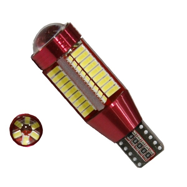 GloboStar® T10 W5W 40192 Λαμπτήρας LED T10 Can Bus με 78 SMD 4014 5.5W DC 12-16V IP20 312lm 360° 6000k GloboStar® T10 W5W 40192 Λαμπτήρας LED T10 Can Bus με 78 SMD 4014 5.5W DC 12-16V IP20 312lm 360° 6000k