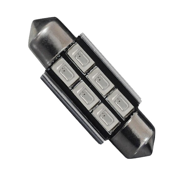 GloboStar® C5W 40162  Λάμπα Αυτοκινήτου  FESTOONLED 39mm Can Bus με 6 SMD 5630 2.5W DC  180° 12V Πράσινο GloboStar® C5W 40162  Λάμπα Αυτοκινήτου  FESTOONLED 39mm Can Bus με 6 SMD 5630 2.5W DC  180° 12V Πράσινο