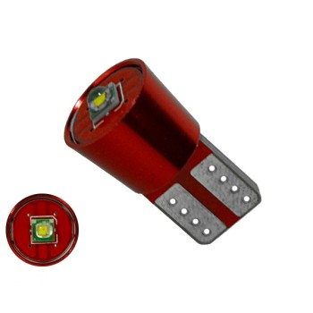 GloboStar® T10 W5W 04476Λαμπτήρας LED T10 Can Bus με 1 CREE LED 12v 6000k GloboStar® T10 W5W 04476Λαμπτήρας LED T10 Can Bus με 1 CREE LED 12v 6000k