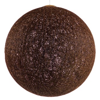 GLOBOSTAR® OCEANA 01362 Boho Κρεμαστό Φωτιστικό Οροφής με Ντουί 1 x E27 AC 220-240V IP20 - Καφέ - Μ60 x Π60 x Υ60cm GLOBOSTAR® OCEANA 01362 Boho Κρεμαστό Φωτιστικό Οροφής με Ντουί 1 x E27 AC 220-240V IP20 - Καφέ - Μ60 x Π60 x Υ60cm