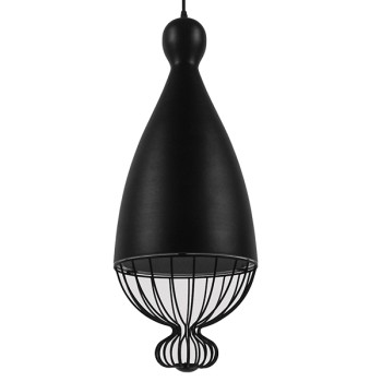 GLOBOSTAR® CARNEL 01106 Vintage Κρεμαστό Φωτιστικό Οροφής με Ντουί 1 x E27 AC 220-240V IP20 - Μαύρο - Μ26 x Π26 x Υ70cm GLOBOSTAR® CARNEL 01106 Vintage Κρεμαστό Φωτιστικό Οροφής με Ντουί 1 x E27 AC 220-240V IP20 - Μαύρο - Μ26 x Π26 x Υ70cm