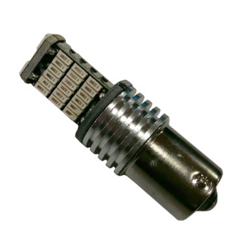 GloboStar® 1156 - BA15S - P21W 04462 Λάμπα Αυτοκίνητου  45 SMD 4014 Can Bus 5.6W 360° DC 12V IP20  Κόκκινο GloboStar® 1156 - BA15S - P21W 04462 Λάμπα Αυτοκίνητου  45 SMD 4014 Can Bus 5.6W 360° DC 12V IP20  Κόκκινο