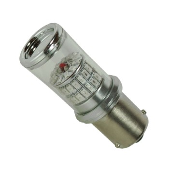 Λαμπτήρας BAU15S 48 SMD 4014 Can Bus 24v Πορτοκαλί GloboStar 04473 Λαμπτήρας BAU15S 48 SMD 4014 Can Bus 24v Πορτοκαλί GloboStar 04473
