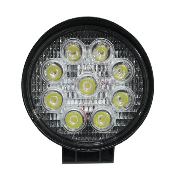 GloboStar® 30000 PRO Series Προβολέας Εργασίας - Working Light για Αυτοκίνητα & Φορτηγά Στρογγυλός 27W 10-30V 3780lm 30° Αδιάβροχος IP65 Ψυχρό Λευκό 6000k GloboStar® 30000 PRO Series Προβολέας Εργασίας - Working Light για Αυτοκίνητα & Φορτηγά Στρογγυλός 27W 10-30V 3780lm 30° Αδιάβροχος IP65 Ψυχρό Λευκό 6000k