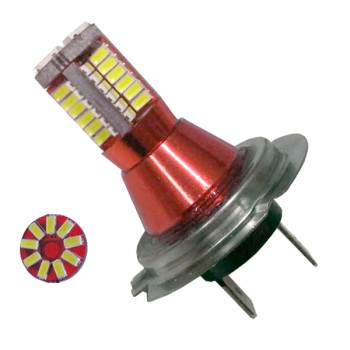 GloboStar® 77372 Λάμπα Αυτοκίνητου  H7 Can Bus LED με 57 SMD 3014 12 4,5W 460lm 360° DC 12V IP20 Ψυχρό Λευκό 6000K GloboStar® 77372 Λάμπα Αυτοκίνητου  H7 Can Bus LED με 57 SMD 3014 12 4,5W 460lm 360° DC 12V IP20 Ψυχρό Λευκό 6000K