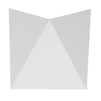 GLOBOSTAR® STEALTH 96503 Μοντέρνο Φωτιστικό Τοίχου - Απλίκα LED 10W 1200lm 60° AC 220-240V Αδιάβροχο IP65 Ψυχρό Λευκό 6000K - Bridgelux COB Chip & TÜV SÜD Driver - Λευκό Ματ - Μ17 x Π7.5 x Υ17cm - 5 Χρόνια Εγγύηση