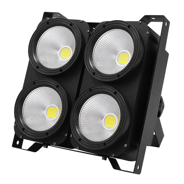 Προβολέας LED COB DMX512 Strobe Blinder Matrix Light 400 Watt (4x100w) Ψυχρό Λευκό 6000k GloboStar 51161 Προβολέας LED COB DMX512 Strobe Blinder Matrix Light 400 Watt (4x100w) Ψυχρό Λευκό 6000k GloboStar 51161