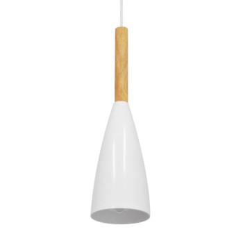 GLOBOSTAR® DILLON 00876 Μοντέρνο Κρεμαστό Φωτιστικό Οροφής με Ντουί 1 x E27 AC 220-240V IP20 - Λευκό - Μ11 x Π11 x Υ36cm GLOBOSTAR® DILLON 00876 Μοντέρνο Κρεμαστό Φωτιστικό Οροφής με Ντουί 1 x E27 AC 220-240V IP20 - Λευκό - Μ11 x Π11 x Υ36cm