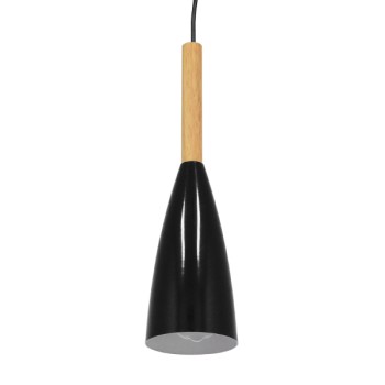 GLOBOSTAR® DILLON 00877 Μοντέρνο Κρεμαστό Φωτιστικό Οροφής με Ντουί 1 x E27 AC 220-240V IP20 - Μαύρο - Μ11 x Π11 x Υ36cm GLOBOSTAR® DILLON 00877 Μοντέρνο Κρεμαστό Φωτιστικό Οροφής με Ντουί 1 x E27 AC 220-240V IP20 - Μαύρο - Μ11 x Π11 x Υ36cm
