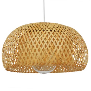 GLOBOSTAR® SAN TROPEZ 01626 Boho Κρεμαστό Φωτιστικό Οροφής με Ντουί 1 x E27 AC 220-240V IP20 - Μπεζ - Μ38 x Π38 x Υ22cm GLOBOSTAR® SAN TROPEZ 01626 Boho Κρεμαστό Φωτιστικό Οροφής με Ντουί 1 x E27 AC 220-240V IP20 - Μπεζ - Μ38 x Π38 x Υ22cm
